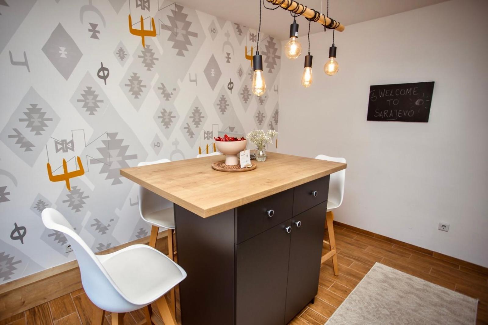 Mak Apartment - Free Parking - Balcony Sarajevo Ngoại thất bức ảnh